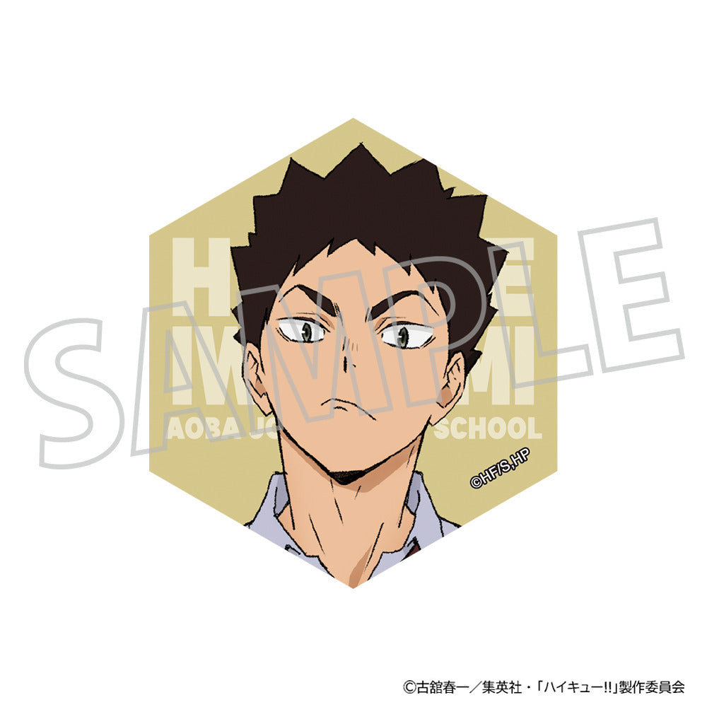 ハイキュー!!_六角形アクリルマグネット/岩泉 一