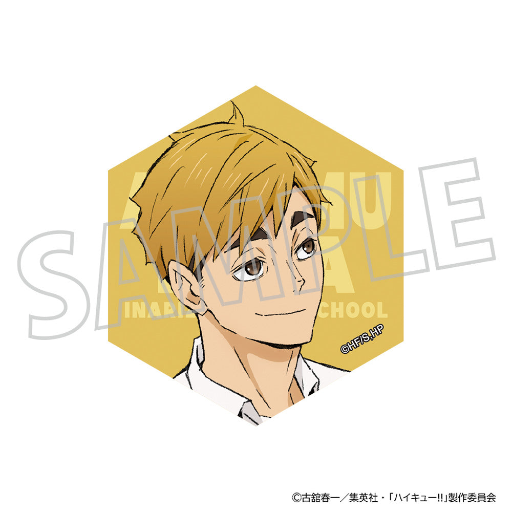 ハイキュー!!_六角形アクリルマグネット/宮 侑