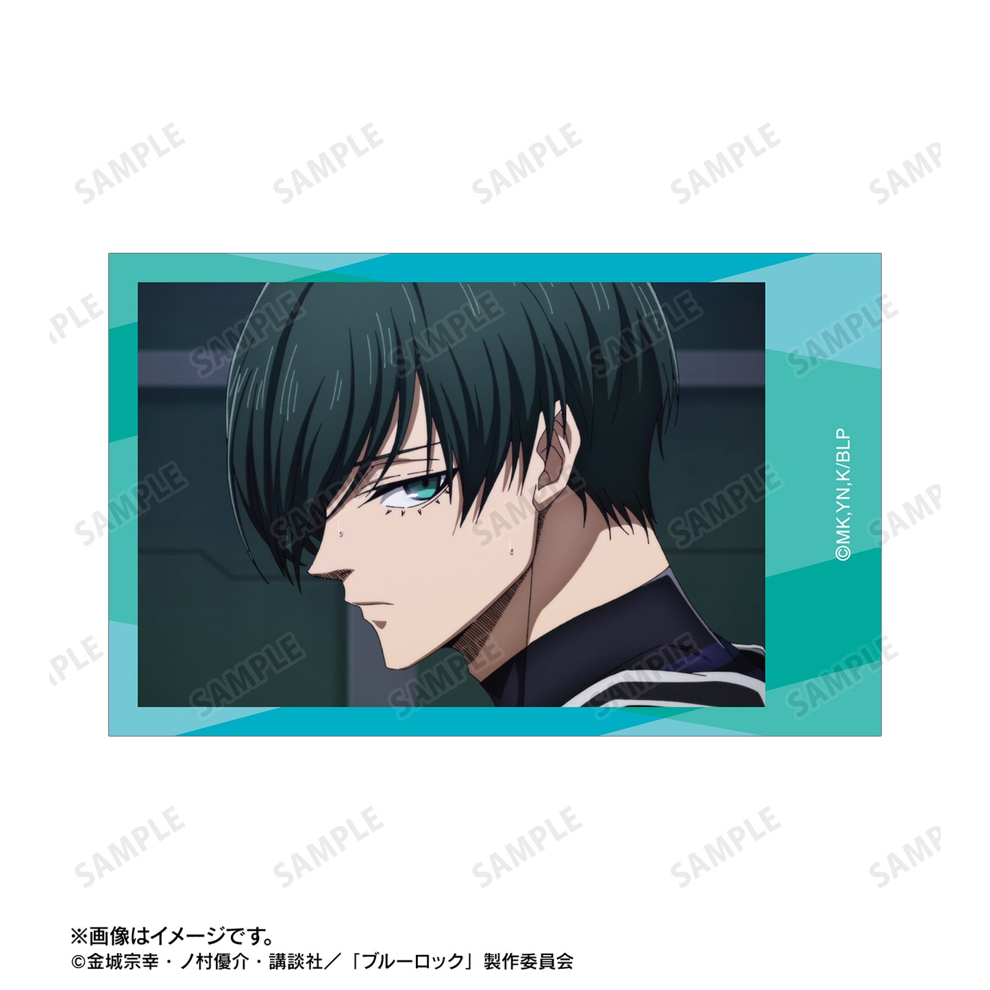 ブルーロック_糸師 凛 場面写インスタントカメラ風イラストカード2枚セット