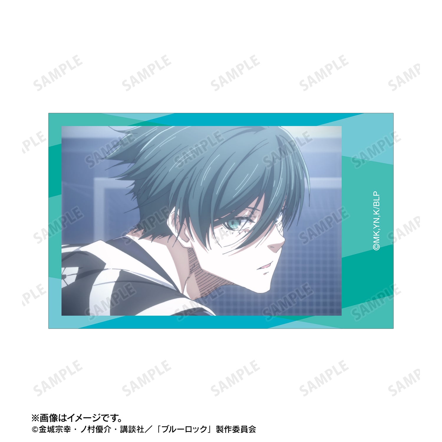 ブルーロック_糸師 凛 場面写インスタントカメラ風イラストカード2枚セット