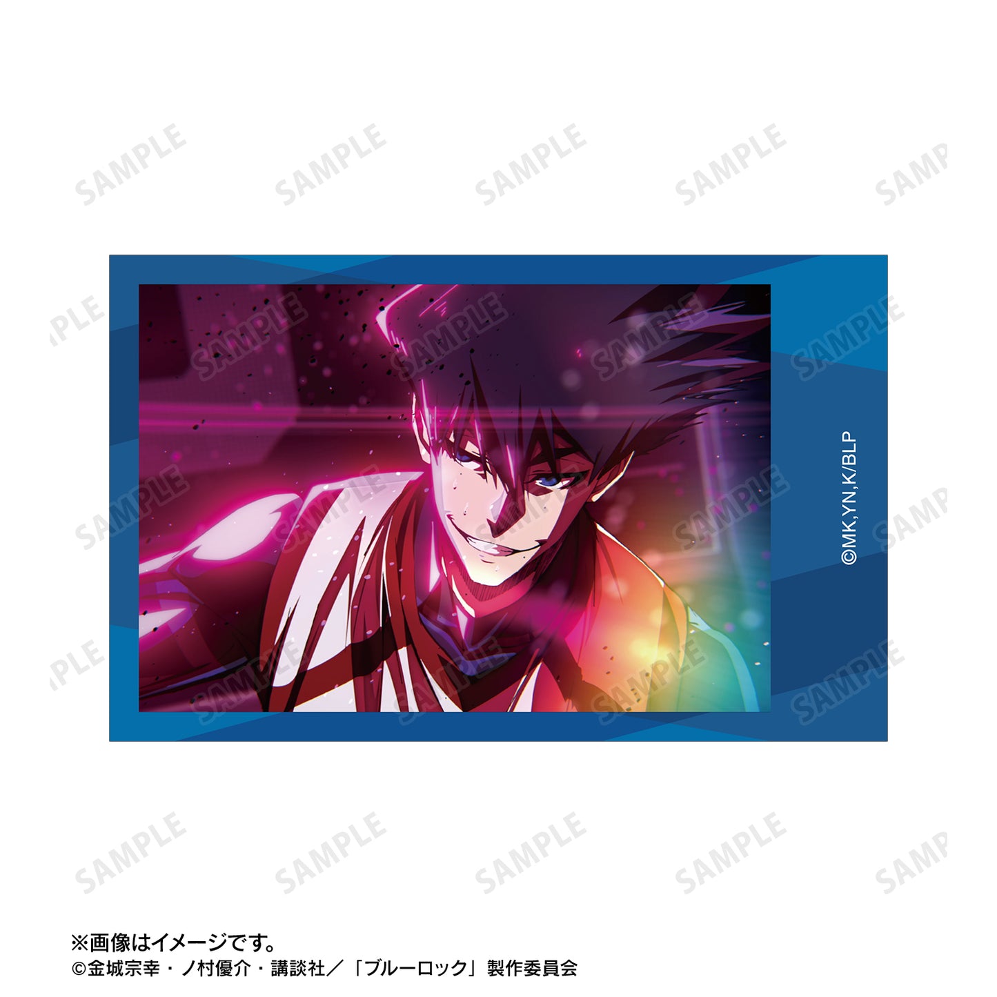 ブルーロック_烏 旅人 場面写インスタントカメラ風イラストカード2枚セット