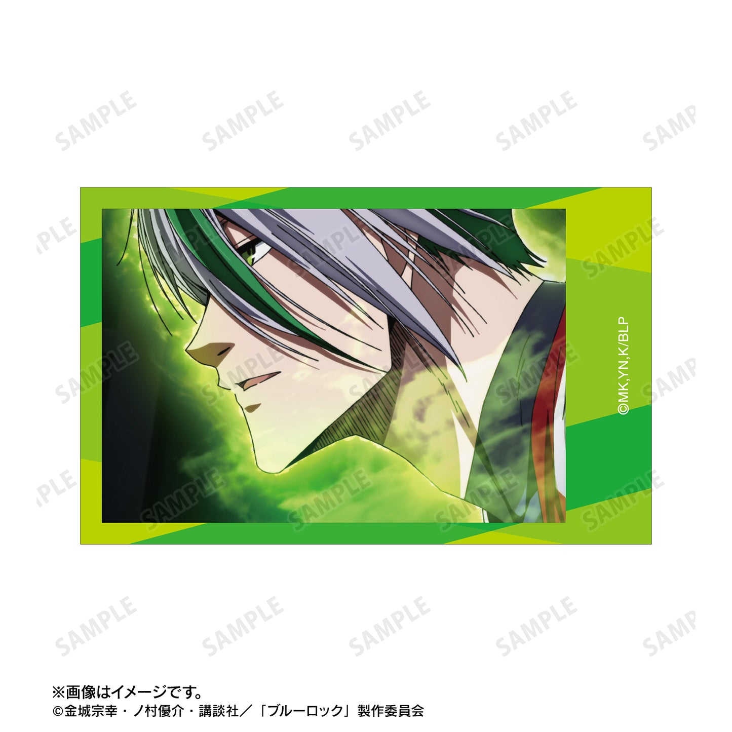 ブルーロック_乙夜 影汰 場面写インスタントカメラ風イラストカード2枚セット