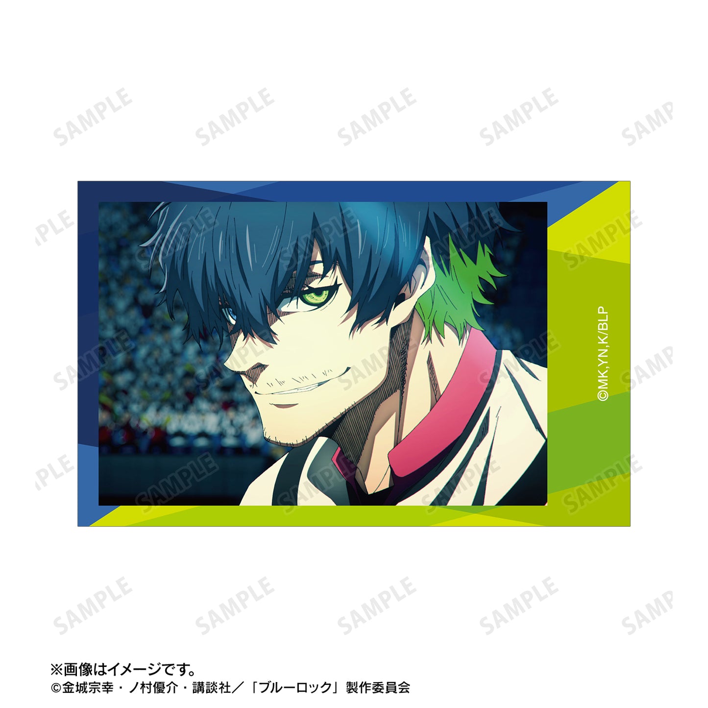 ブルーロック_オリヴァ・愛空 場面写インスタントカメラ風イラストカード2枚セット