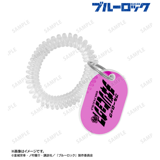 ブルーロック_千切 豹馬 ネームデザイン ロッカーキー風アクリルキーホルダー