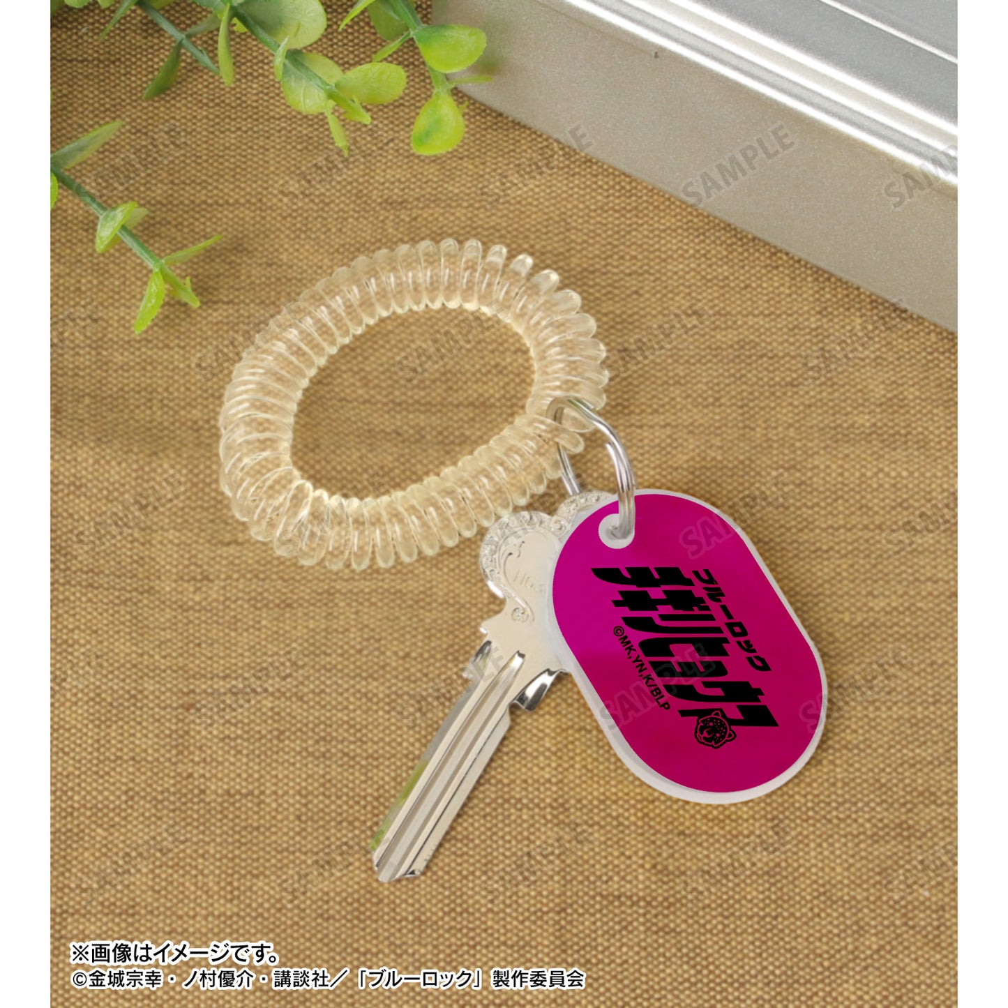 ブルーロック_千切 豹馬 ネームデザイン ロッカーキー風アクリルキーホルダー