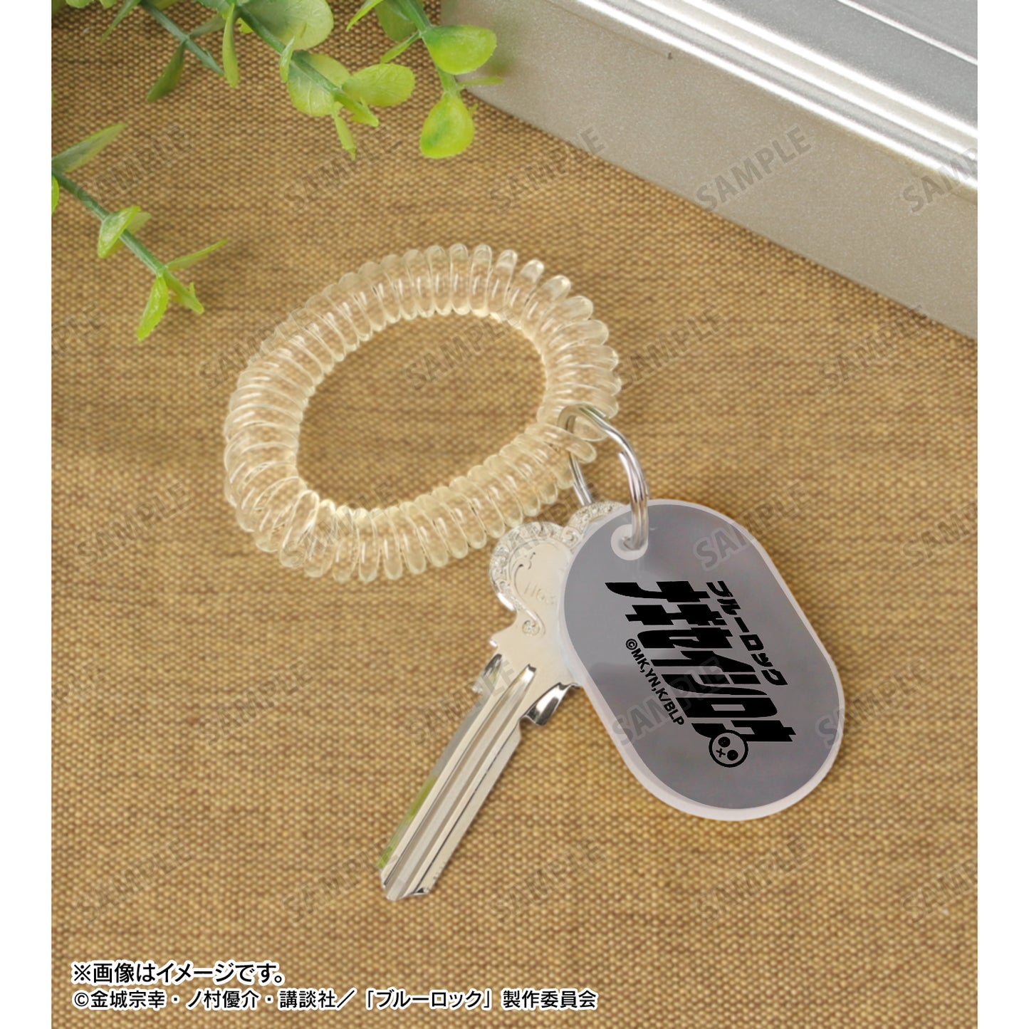 ブルーロック_凪 誠士郎 ネームデザイン ロッカーキー風アクリルキーホルダー