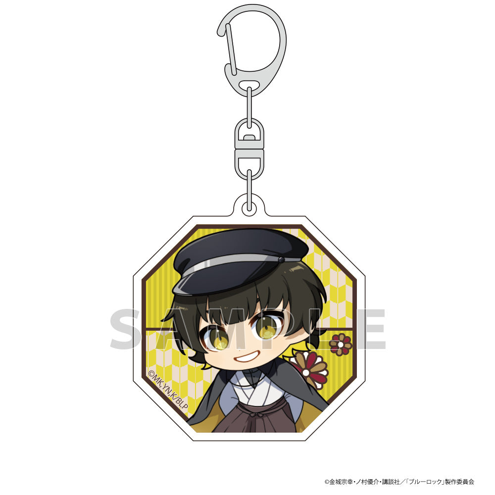 ブルーロック_アクリルキーホルダー(蜂楽 廻/レトロロマン)
