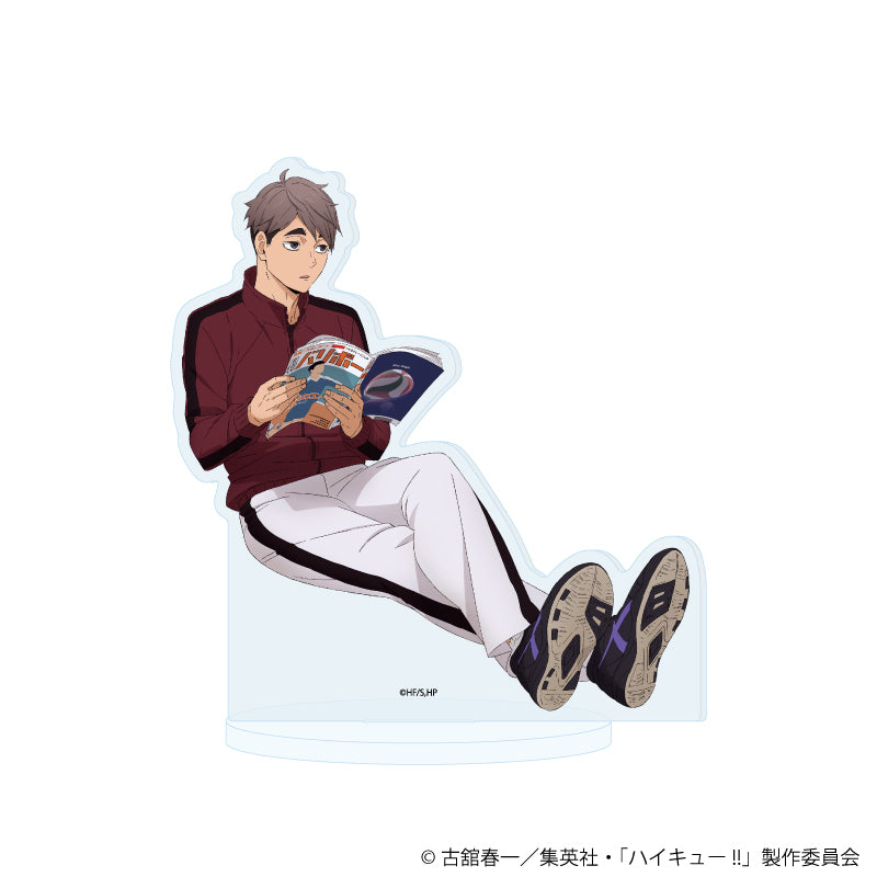 ハイキュー!!_キャラアクリルフィギュア18/宮治 リラックスver.(描き下ろし)