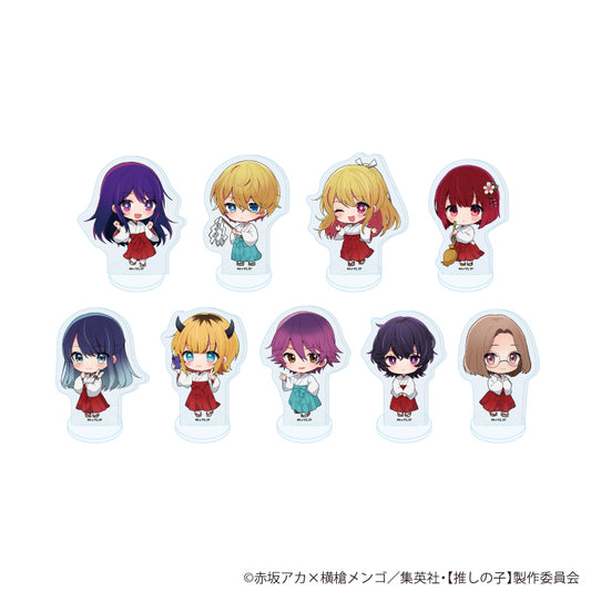 【推しの子】_アクリルぷちスタンド02/巫女ver. BOX(全9種)(ミニキャライラスト)【コンプリートBOX/9個入り】
