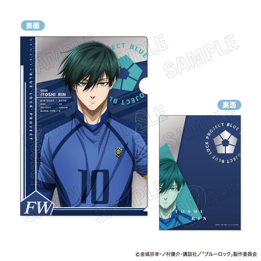 ブルーロック_A4メタリッククリアファイル B 糸師凛