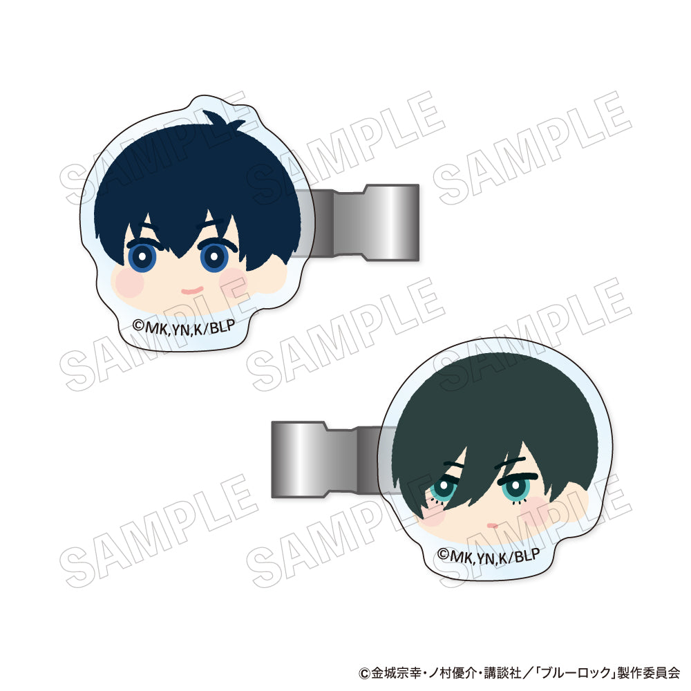 ブルーロック_もふもふ 前髪クリップ A 潔世一&糸師凛