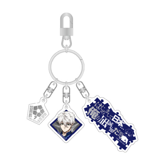 ブルーロック_3連アクリルキーホルダー(凪誠士郎)