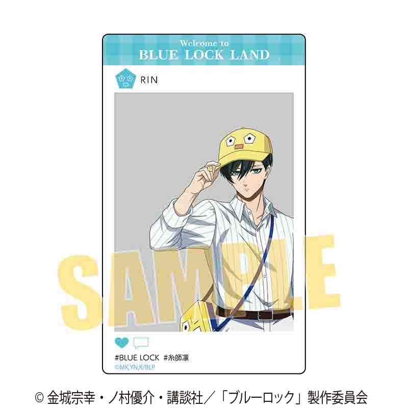ブルーロック_アクリルカード 糸師 凛(Welcome to BLUE LOCK LAND★)