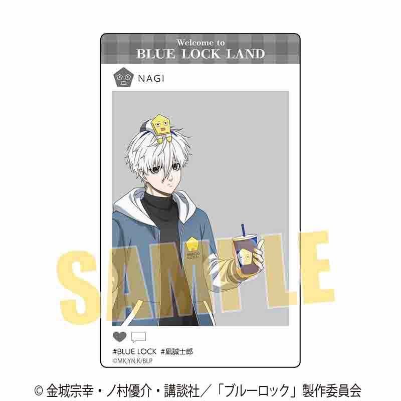 ブルーロック_アクリルカード 凪 誠士郎(Welcome to BLUE LOCK LAND★)