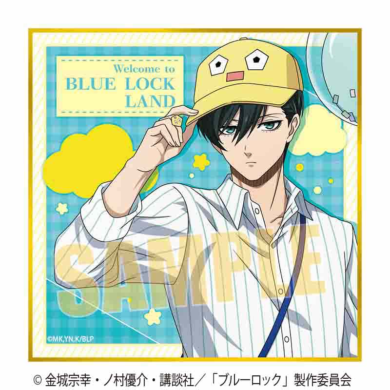 ブルーロック_ミニ色紙 糸師 凛(Welcome to BLUE LOCK LAND★)