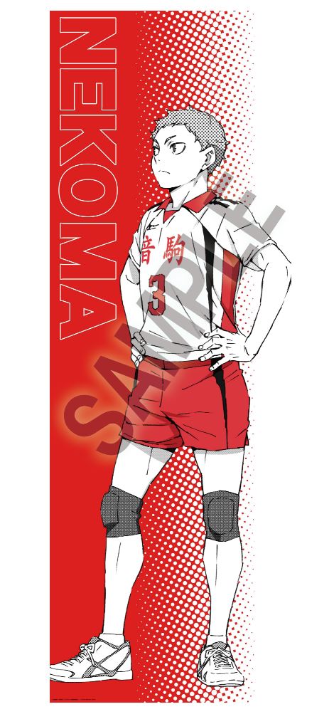 ハイキュー!!_ポートレートシリーズBIGファブリックポスター 夜久衛輔