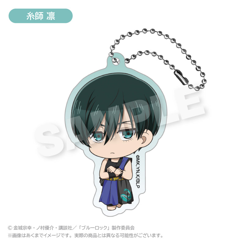 ブルーロック_ミニキャラアクリルキーホルダー 法被 ver. 糸師 凛