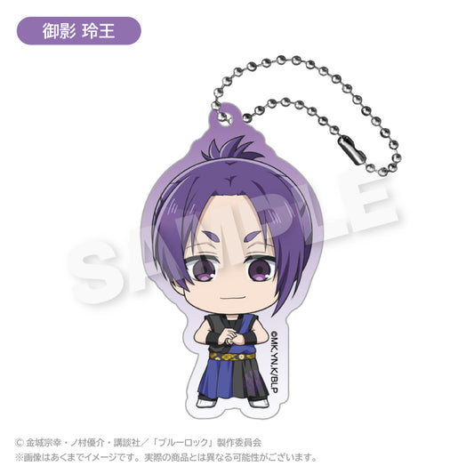 ブルーロック_ミニキャラアクリルキーホルダー 法被 ver. 御影 玲王