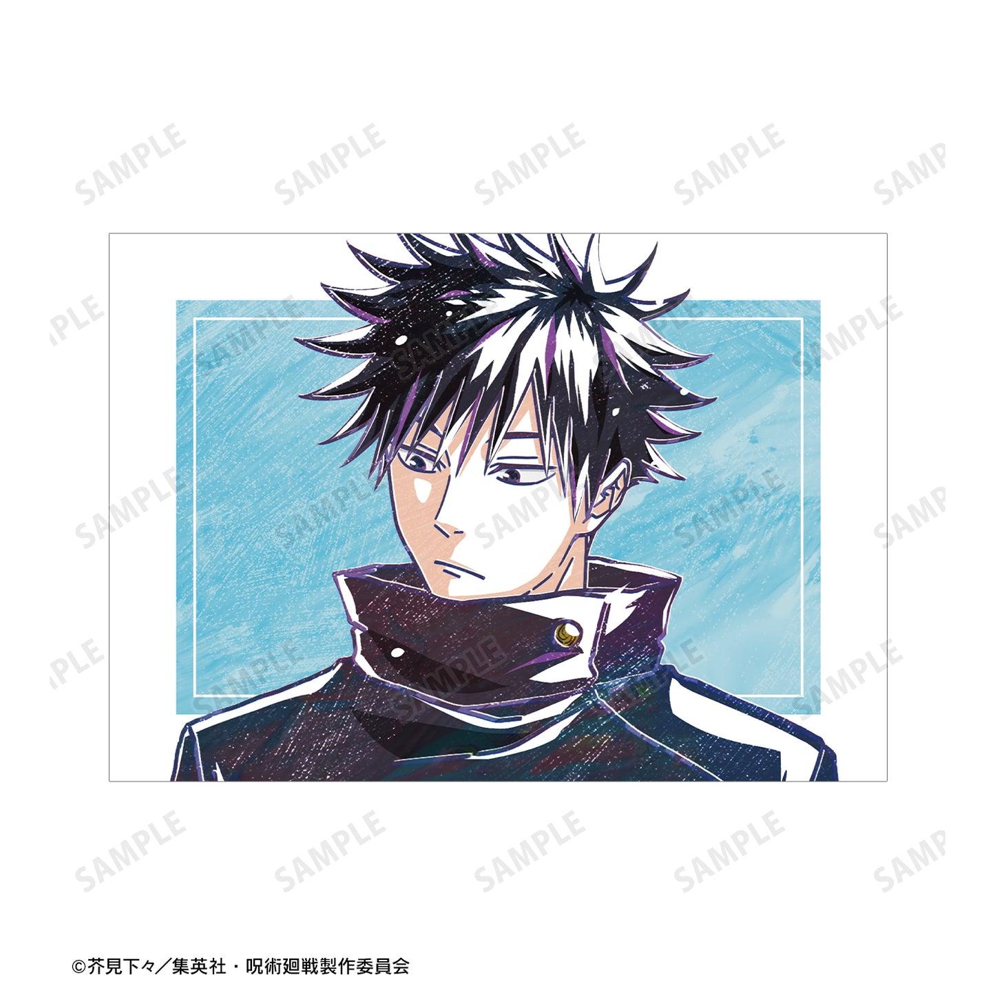呪術廻戦_伏黒 恵 Ani-Art 第8弾 A5イラストカード