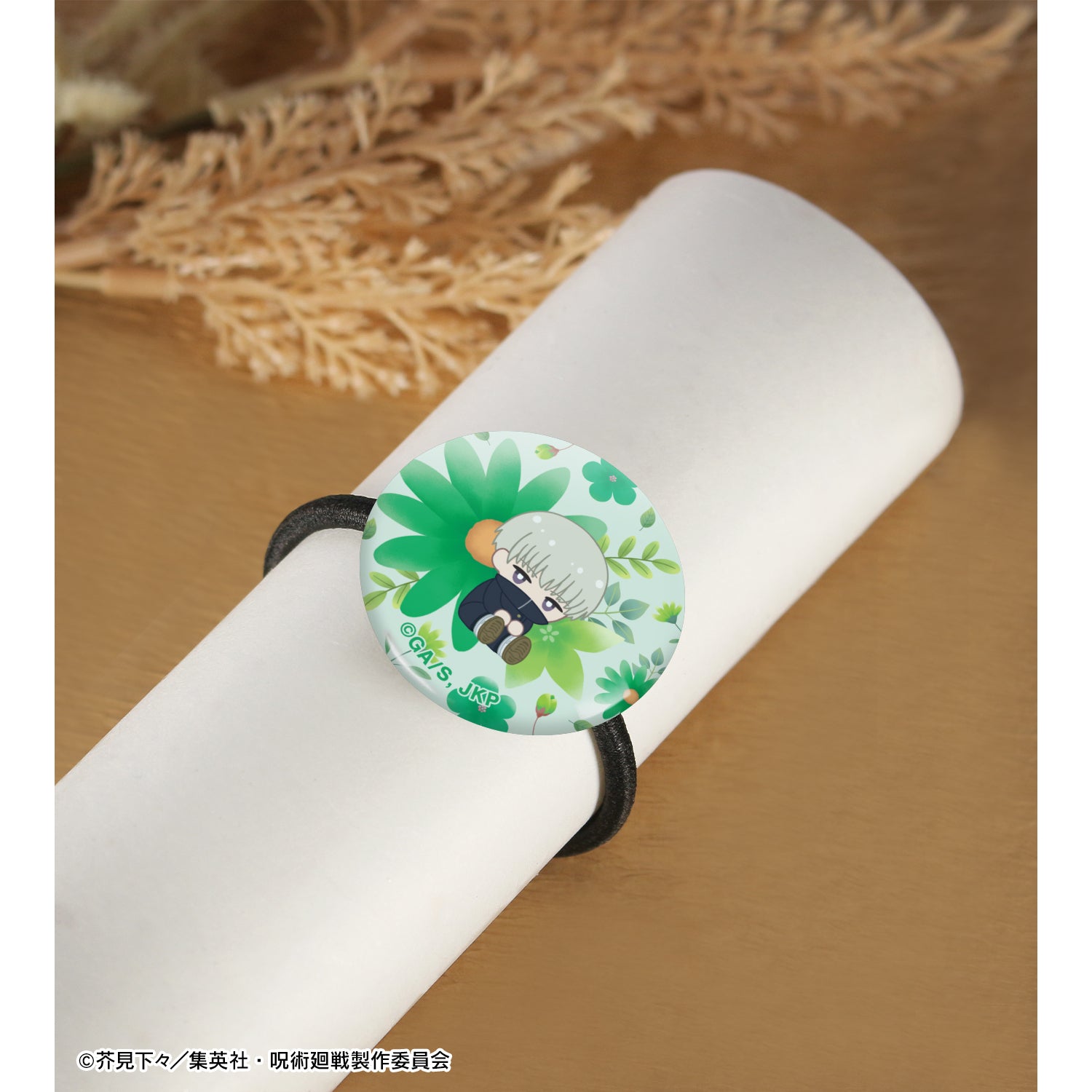 呪術廻戦_狗巻 棘 Botania 第2弾 ガラスヘアゴム