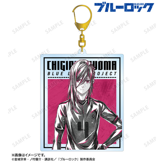 ブルーロック_千切 豹馬 Ani-Art BLACK LABEL BIGアクリルキーホルダー