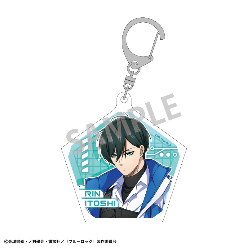 ブルーロック_アクリルキーホルダー 糸師 凛 サイバーパンク リバイバル