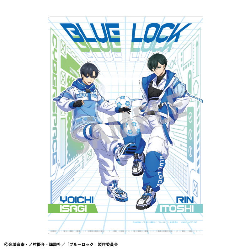 ブルーロック_A4シングルクリアファイル 潔 世一&糸師 凛 サイバーパンク リバイバル
