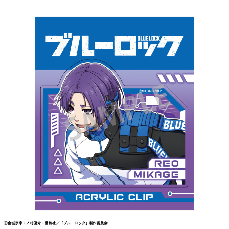 ブルーロック_アクリルクリップ 御影 玲王 サイバーパンク リバイバル