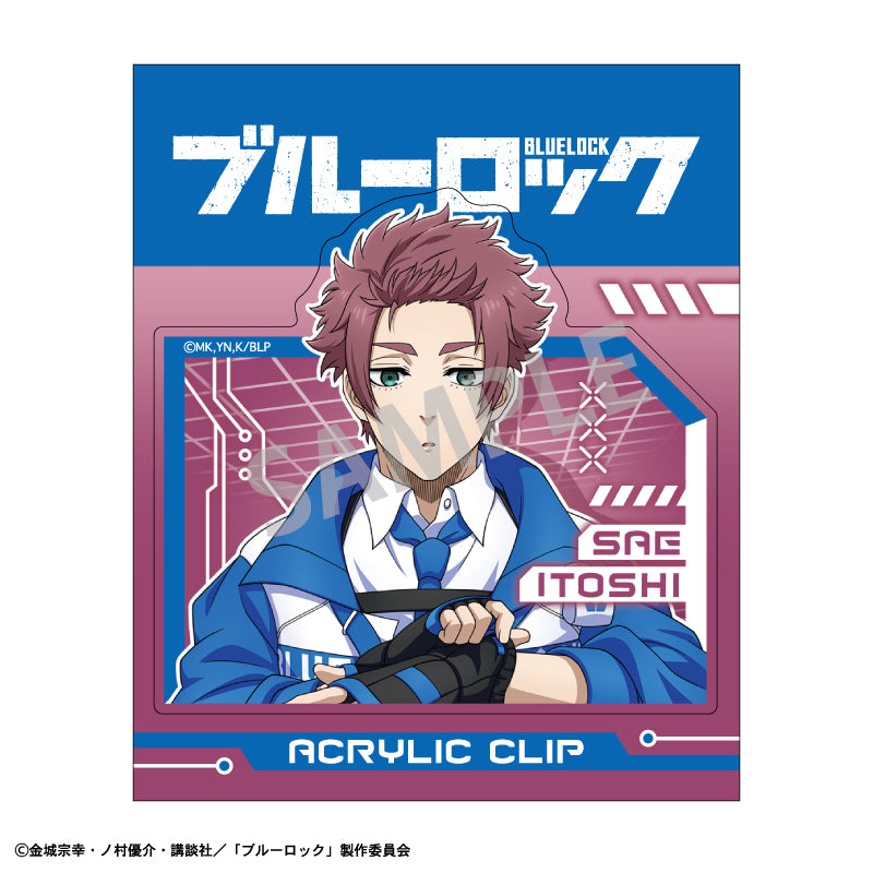 ブルーロック_アクリルクリップ 糸師 冴 サイバーパンク リバイバル