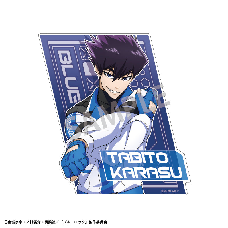 ブルーロック_ダイカットステッカー 烏 旅人 サイバーパンク リバイバル