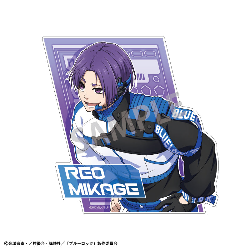 ブルーロック_ダイカットステッカー 御影 玲王 サイバーパンク リバイバル