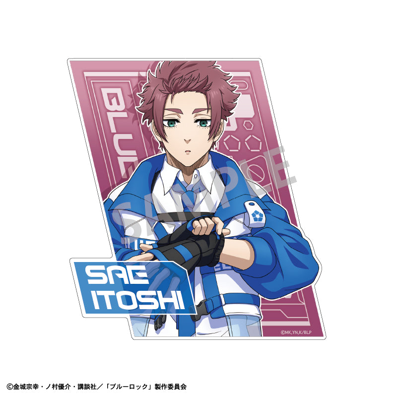 ブルーロック_ダイカットステッカー 糸師 冴 サイバーパンク リバイバル
