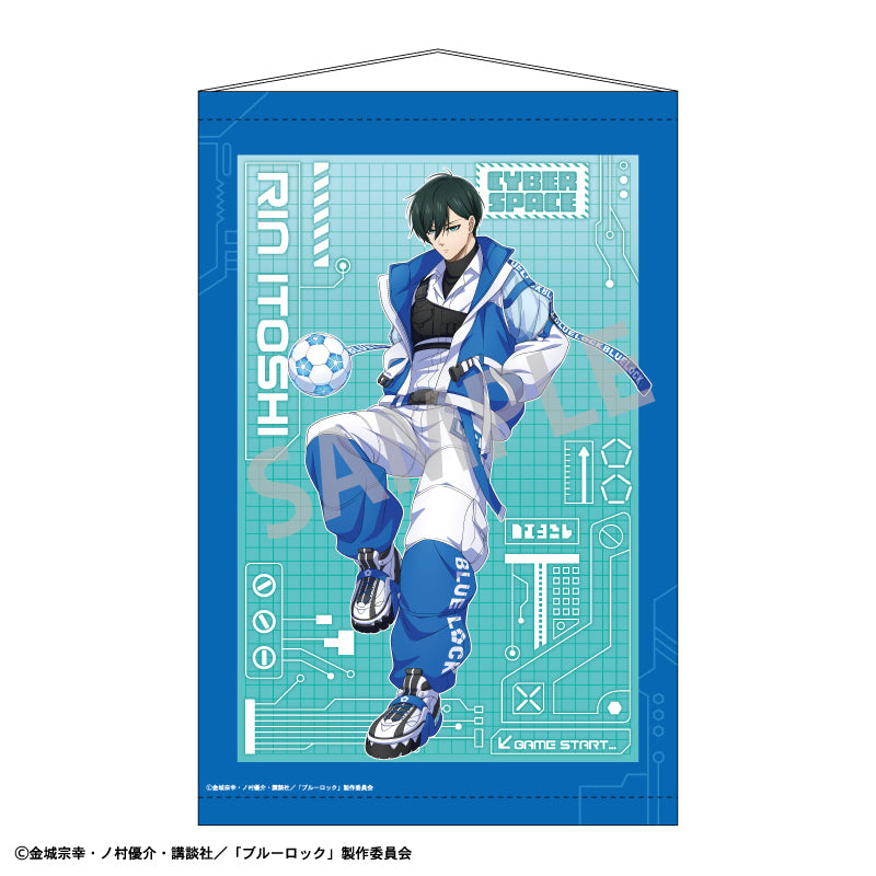 ブルーロック_B2タペストリー 糸師 凛 サイバーパンク リバイバル