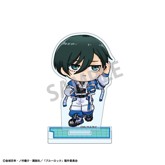 ブルーロック_ミニアクリルスタンド 糸師 凛 サイバーパンク リバイバル描き起こし