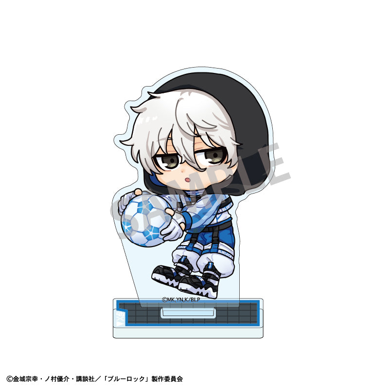 ブルーロック_ミニアクリルスタンド 凪 誠士郎 サイバーパンク リバイバル描き起こし