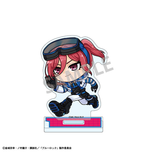 ブルーロック_ミニアクリルスタンド 千切 豹馬 サイバーパンク リバイバル描き起こし