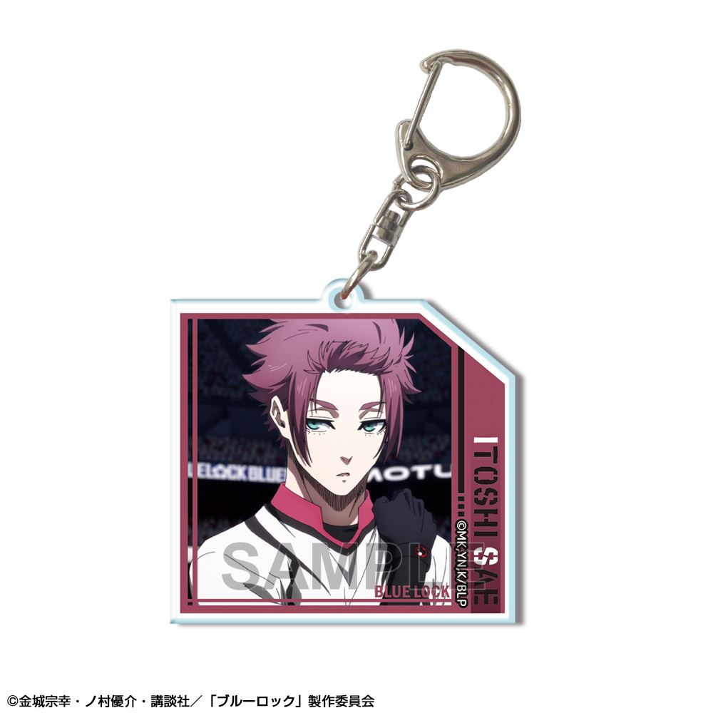 ブルーロック_アクリルキーホルダー Ver.2 デザイン14(糸師 冴/C)