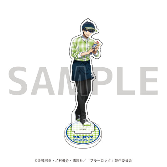 ブルーロック_アクリルスタンド15/クレープ屋ver. 潔 世一(描き下ろしイラスト)
