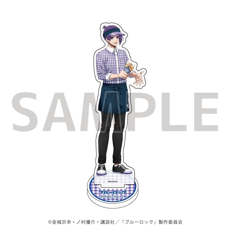 ブルーロック_アクリルスタンド19/クレープ屋ver. 御影 玲王(描き下ろしイラスト)