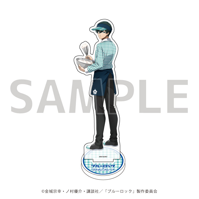 ブルーロック_アクリルスタンド20/クレープ屋ver. 糸師 凛(描き下ろしイラスト)