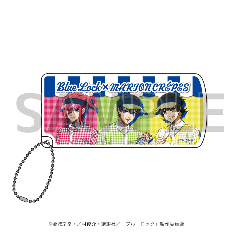 ブルーロック_スライド式小物ケース05/クレープ屋ver. 潔 世一・蜂楽 廻・千切 豹馬(描き下ろしイラスト)