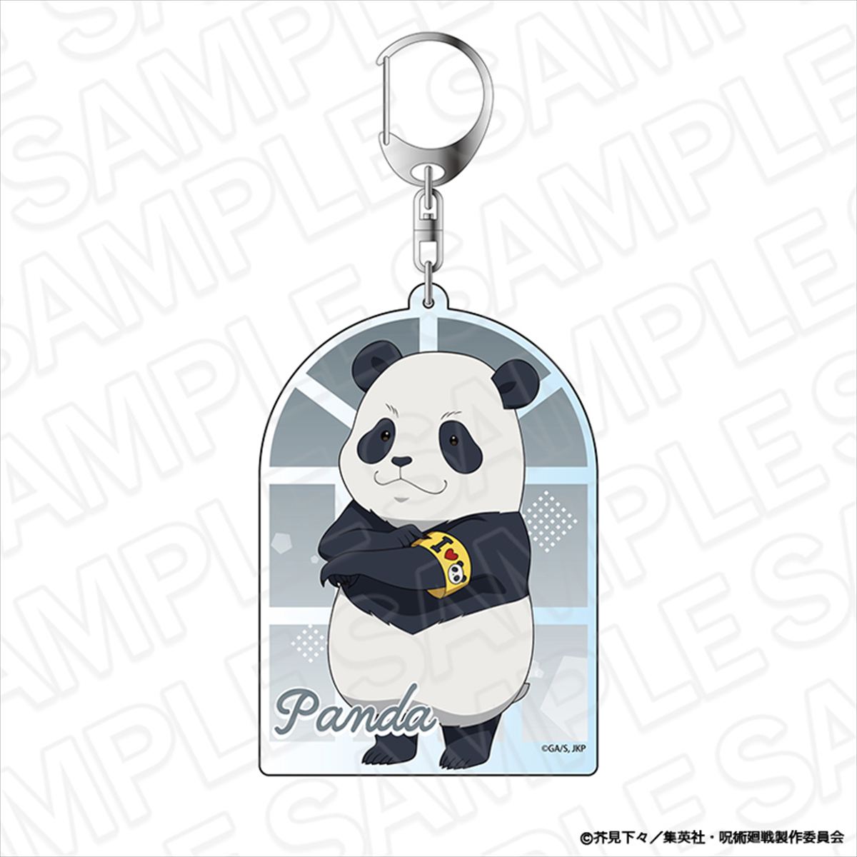 呪術廻戦_デカキーホルダー パンダ Morning ミニキャラ ver.