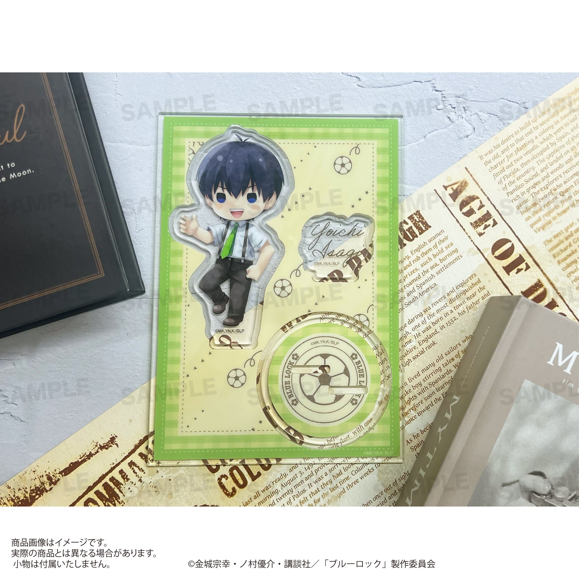 ブルーロック_アクリルスタンド(きゃらまーじゅ)サスペンダーver. 御影 玲王