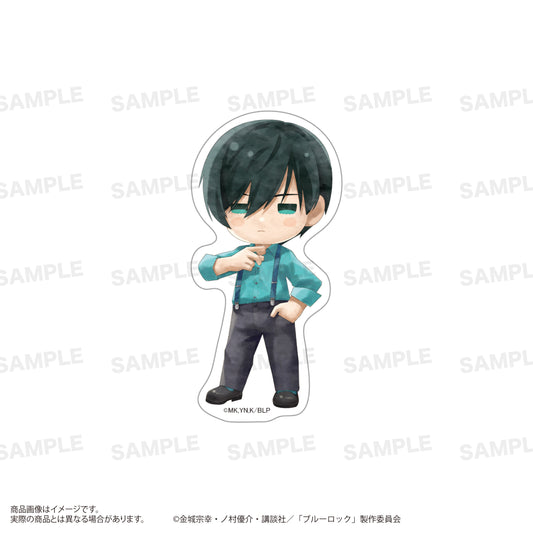 ブルーロック_ダイカットステッカー(きゃらまーじゅ)サスペンダーver. 糸師 凛