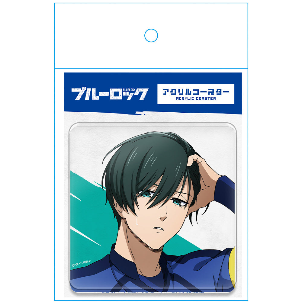 ブルーロック_アクリルコースター(スタンド付) 糸師 凛 U-20 JAPAN戦ユニフォームver.