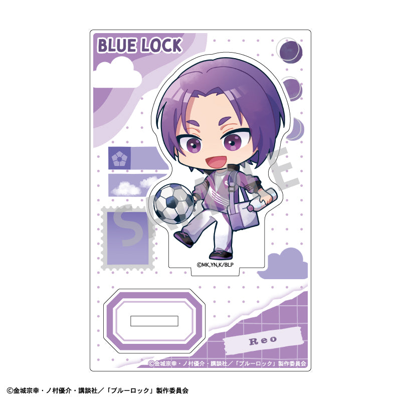 ブルーロック_ミニアクリルスタンド_御影 玲王/ノスタルジー描き起こし