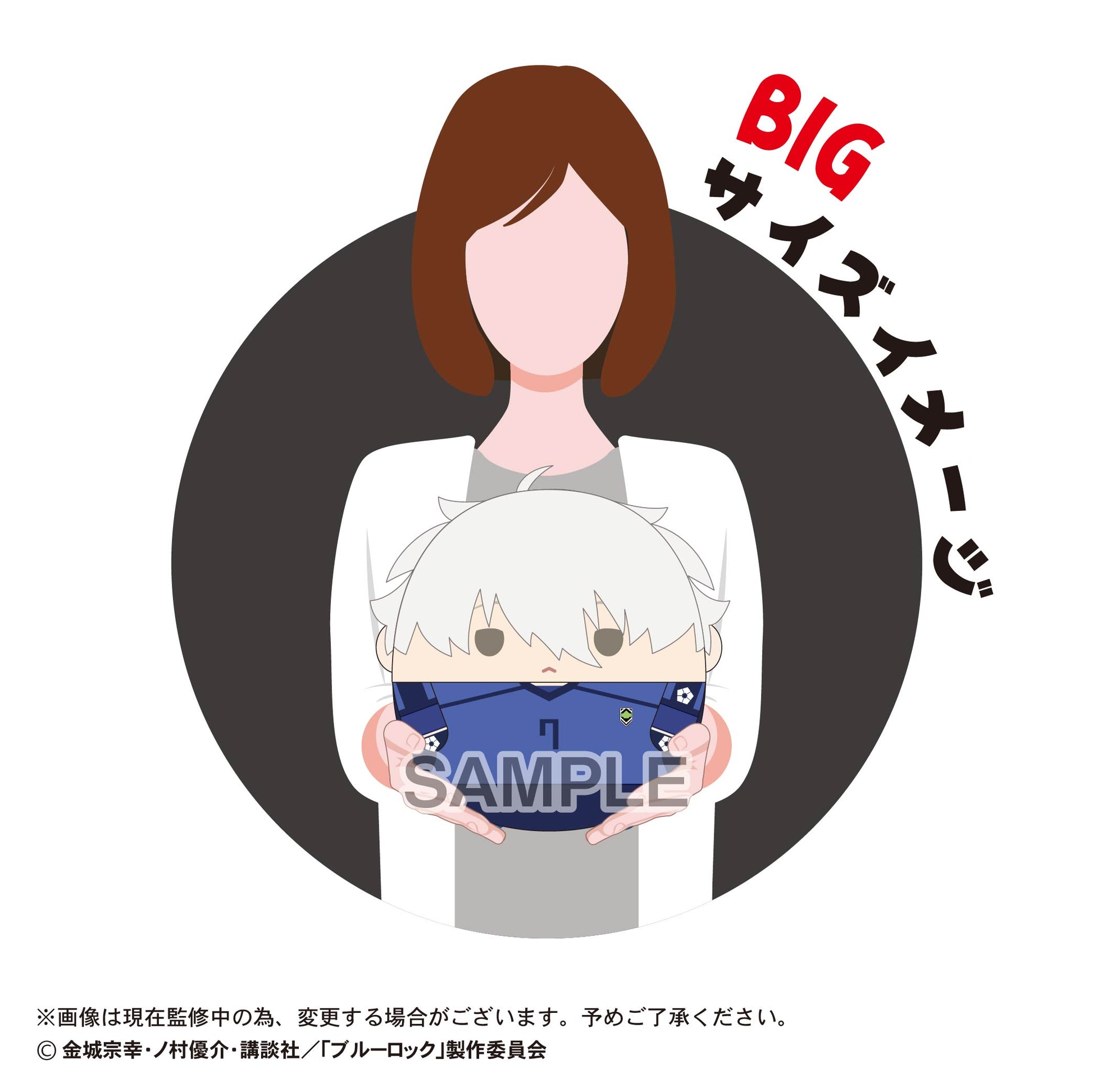 ブルーロック_BL-50 ふわコロりんBIG5 A 凪誠士郎