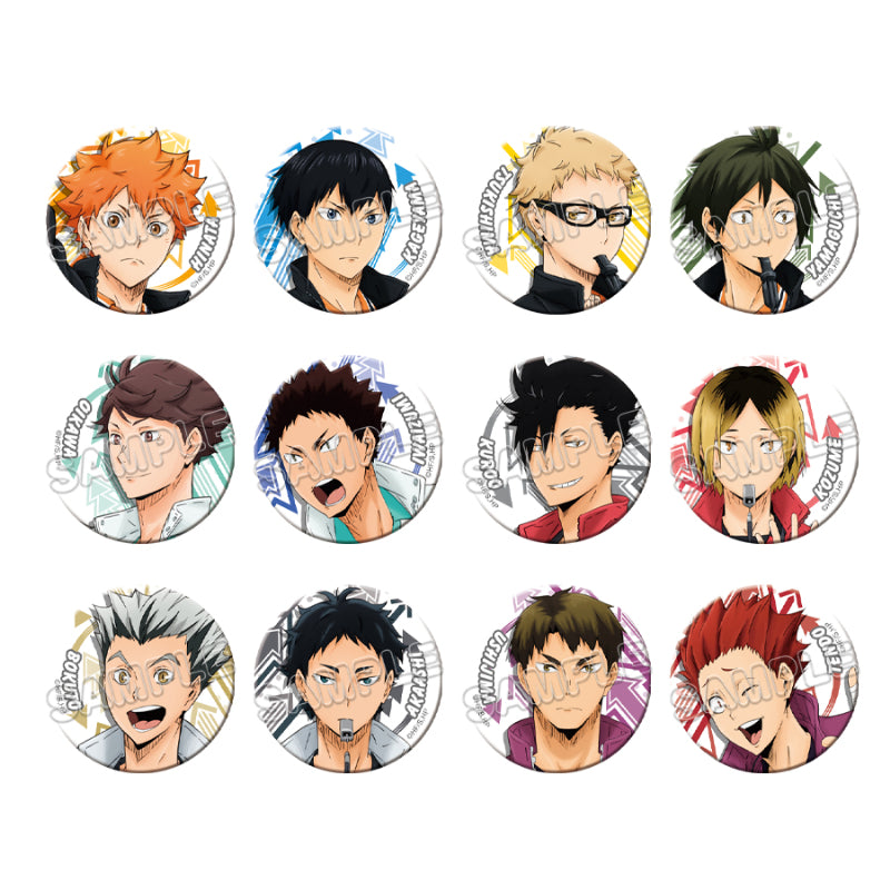 ハイキュー!!_缶バッジコレクション【コンプリートBOX/12個入り】