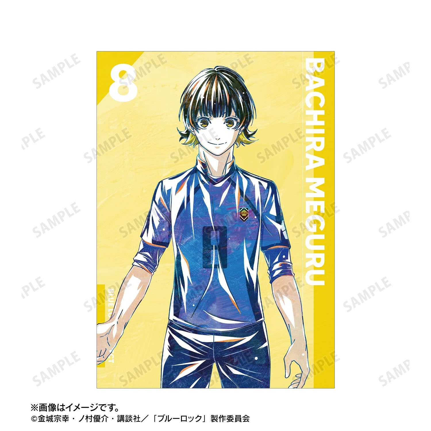 ブルーロック_蜂楽 廻 Ani-Art 第3弾 A5イラストカード
