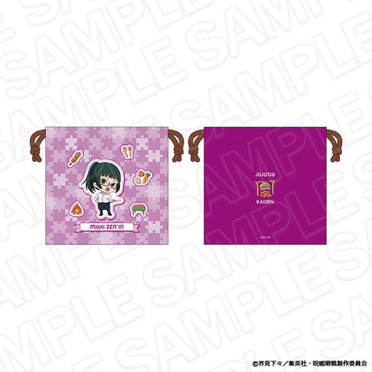 呪術廻戦_巾着 禪院真希 BBQ ミニキャラ ver.